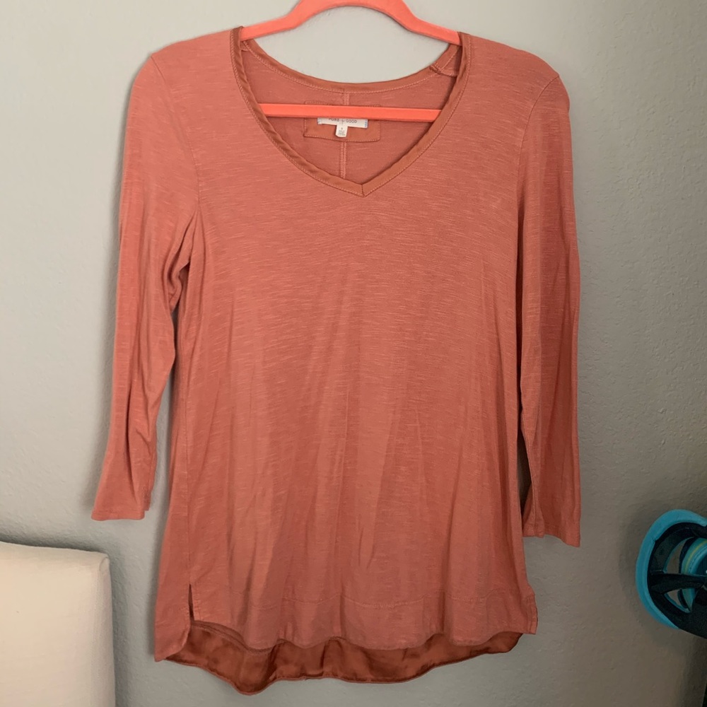 Anthropologie quarter sleeve shirt